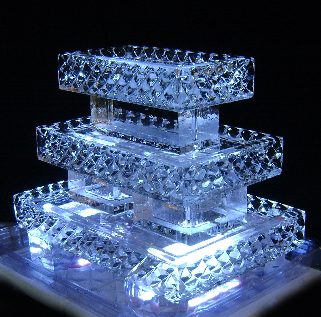 NewYear Ice Sculpture at Event